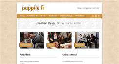 Desktop Screenshot of pappila.fi